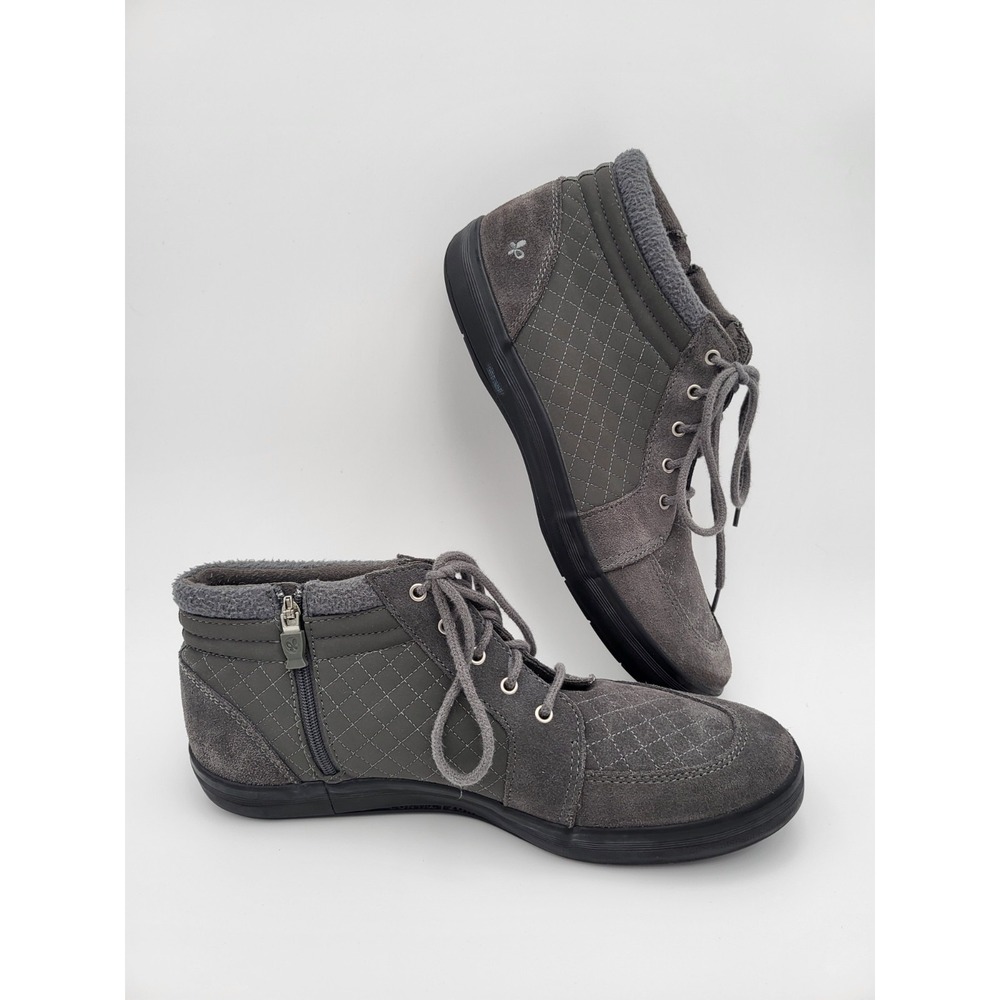 Grasshoppers Women's Sole Elements Lace Up Ankle Bootie Dark Gray 11 N